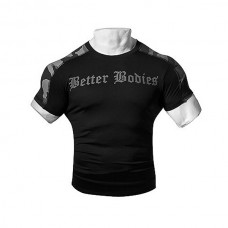 Better Bodies - Flex Tight Tee, musta/camo