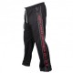 Gorilla Wear - Functional Mesh Pants, musta/punainen