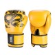 Blitz - Warrior Muay Thai Leather Boxing Gloves, keltainen