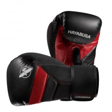 Hayabusa - T3 Boxing Gloves, musta/punainen