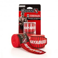 Hayabusa - Perfect Stretch 3 Hand Wraps, punainen
