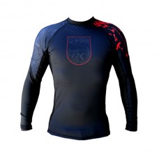 Contract Killer - Stained Black Rashguard Longsleeve I