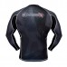 Hayabusa - Metaru Rashguard Long Sleeve, musta