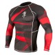 Hayabusa - Metaru Rashguard Long Sleeve, punainen