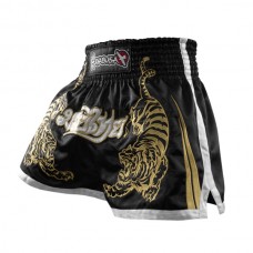 Hayabusa - Premium Muay Thai Shorts, musta