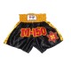 Williams - M-150 Thaiboxing Shorts, musta-keltainen
