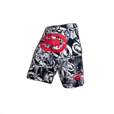 Ecko Unltd - All Over It Shorts, valkoinen-musta