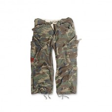 Surplus - Engineer Vintage 3/4 Pants, woodland