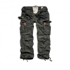 Surplus - Premium Vintage Trousers, black camo
