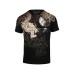 Xzavier - Dragon Wrap T-Shirt, musta