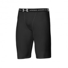 Under Armour - HeatGear Long Compression Short, musta