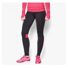 Under Armour - Women's HeatGear Fly By Leggings, musta-pinkki