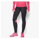 Under Armour - Women's HeatGear Fly By Leggings, musta-pinkki