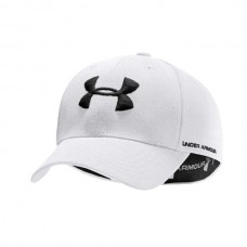 Under Armour - Stretch Fit Cap, valkoinen